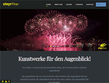 Tablet Screenshot of feuerwerk.at